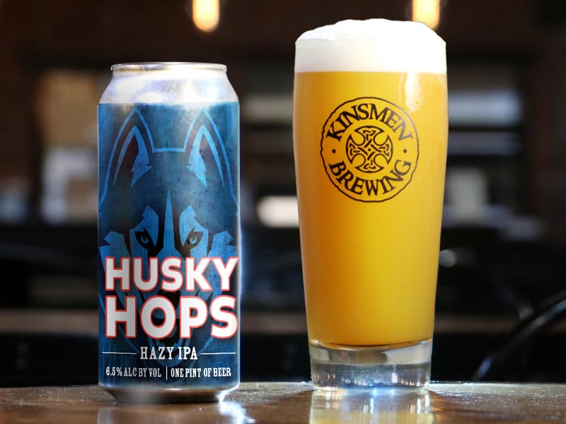 UConn Athletics partners with Kinsmen Brewing Co. to create Husky Hops.