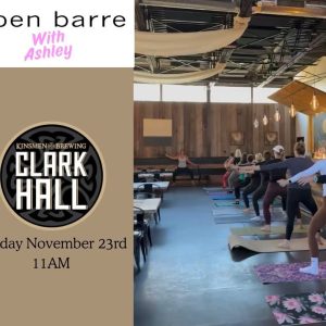 Open Barre with Ashley|Nov 23rd, 25