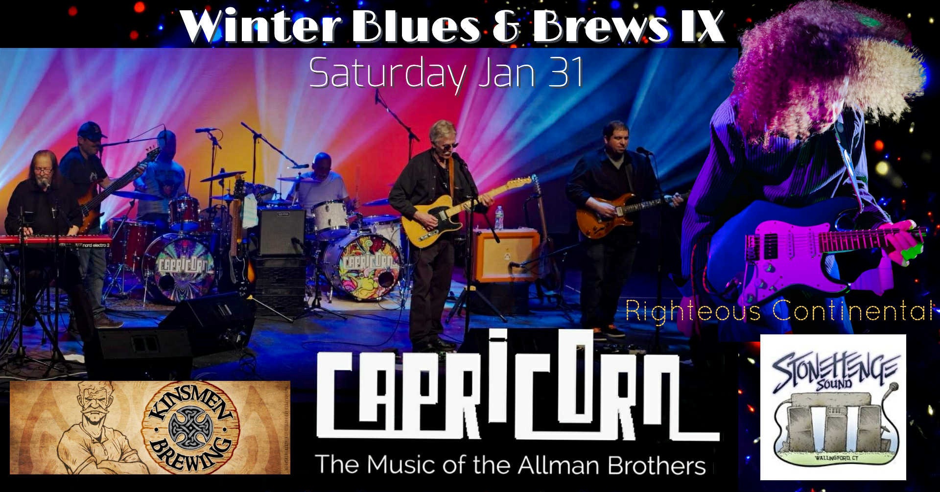 Winter Blues & Brews Fest Live at Kinsmen Brewing