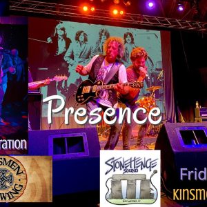 PRESENCE - Led Zeppelin Tribute at Kinsmen Brewing January 16th