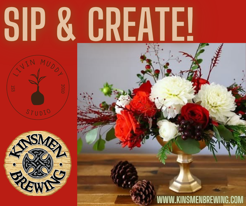 Sip & Stem: Holiday Centerpiece Night !