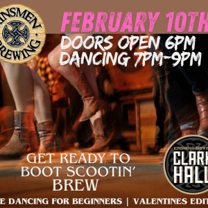 Boot Scootin’ Brew: February 10th - Valentine’s Dance Edition!