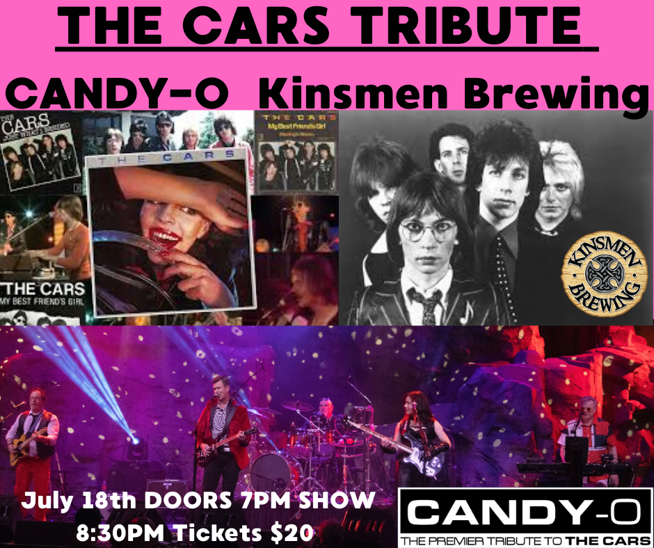 CANDY‑O: A TRIBUTE TO THE CARS - FIRST DEBUT AT CLARK HALL!