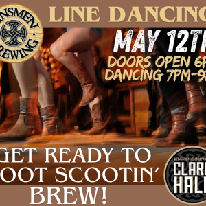 BOOT SCOOTIN' BREW LINE DANCING! 5|12|26