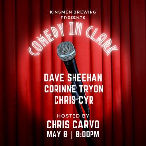 Comedy with Carvo in Clark 5|8|26