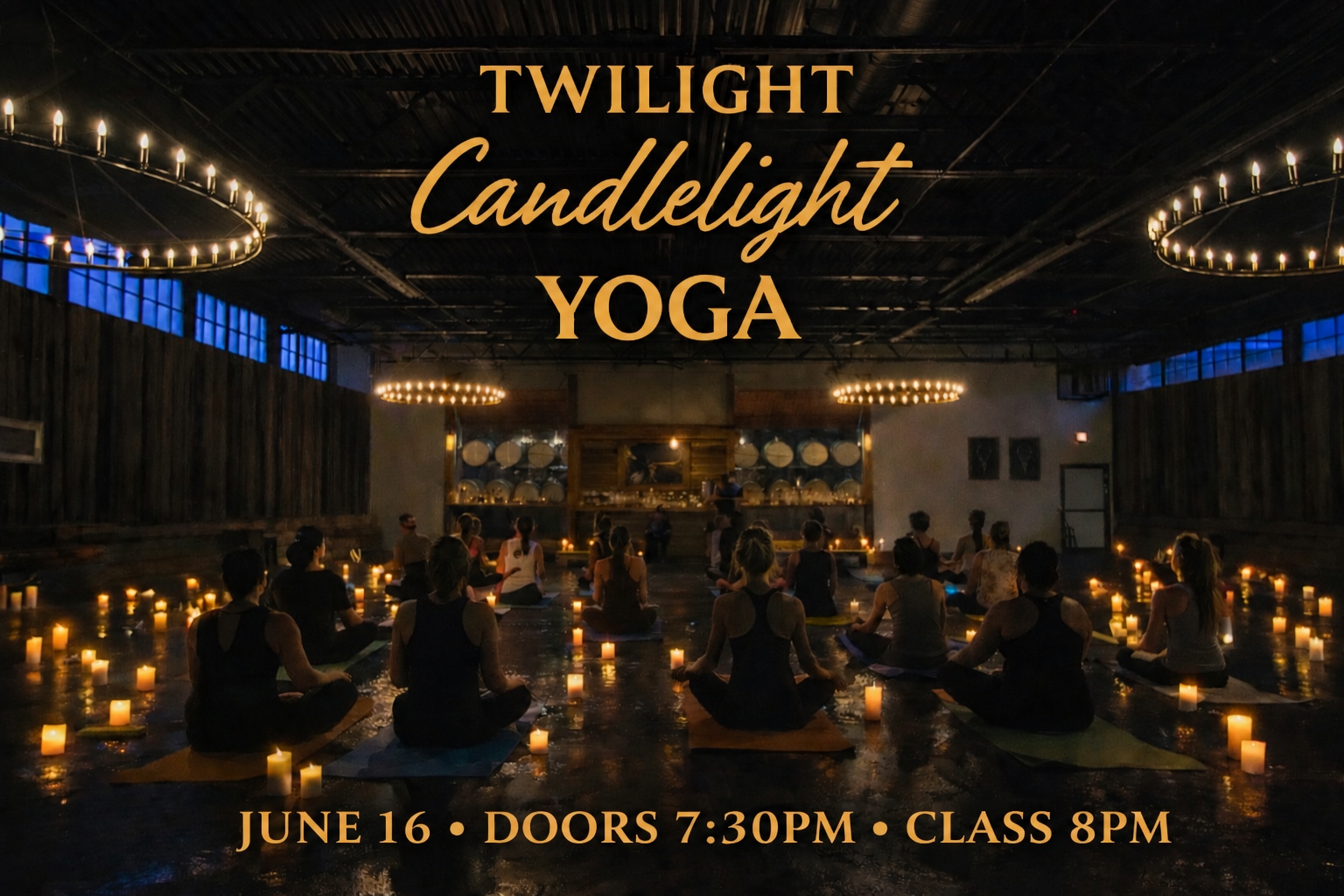 Candlelight Yoga! June 16th 2026