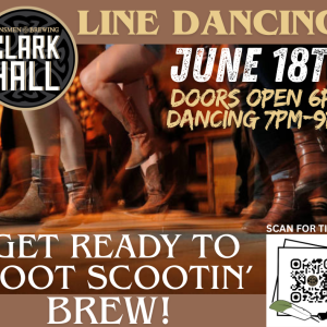Boot Scootin' Brew Line Dancing! 6|18|26