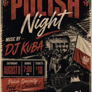 POLISH NIGHT IS BACK! August 8th, 2026